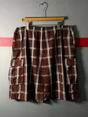 2000s SHAKA WEAR Plaid Short Pants 2XLのサムネイル