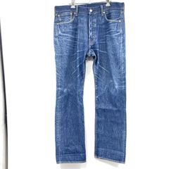 中古】60s～70s デニムパンツ TALONジップ USA製 △穴有り