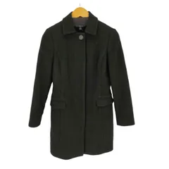 ブルックスブラザーズ 346 BROOKS BROTHERS ウール 比翼 ステンカラーコート レディース JPN：0 のサムネイル