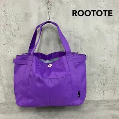 ROOTOTE ルートート SN.ミディアムポケッツ-D トートバッグ ハンドバッグ 肩掛け ショルダーバッグ 手提げ カバン 鞄 かばん 多機能 ポケット パープル 紫 A4 大容量 通勤 通学 ★ ■■のサムネイル