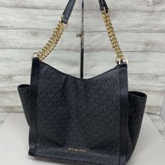 マイケル・コース チェーンバックキルティングムートン MKシグネチャー 