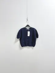 더 토드 네이비 エンブロイダリー 가디건のサムネイル