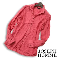 JOSEPH HOMME ジョセフ オム 春夏★ 麻100％ リネン 長袖 シャツ Sz.48 メンズのサムネイル