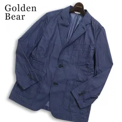Golden Bear ゴールデンベア 通年★ ストライプ アンコン テーラード ジャケット Sz.L メンズのサムネイル