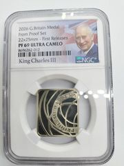 NGC MS69 2023年 イギリス 5PD チューダービースト クラレンスの雄牛