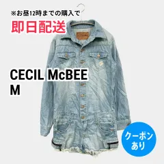 CECIL McBEE セシルマクビー つなぎ/オールインワン M スカイブルー デニム コットン レディースのサムネイル