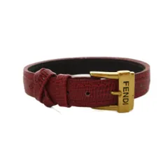フェンディ FENDI ベルトブレスレット 腕時計替えベルト レザー 10m/m 赤 レッド /YT ■OHのサムネイル