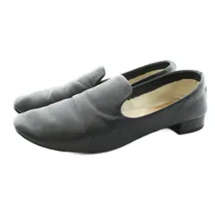 レペット Repetto スリッポン レザー スクエアトゥ 38.5 黒 ブラック /KU 34 ▲Hのサムネイル