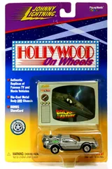 【JLC174】Jonny Lightning Hollywood on Wheels　バック・トゥ・ザ・フューチャー　デロリアン　銀のサムネイル