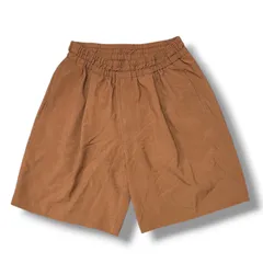 参考上代41800円 Graphpaper 25SS Tropical Wool Wide Shorts トロピカルウールワイドショーツ ハーフパンツ グラフペーパー GU251-40244 ブラウン 2 （20114M）のサムネイル