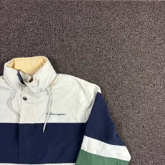 Champion カラーブロック スモールロゴ ジャケットのサムネイル