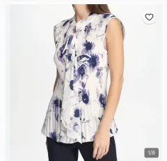 DKNY プリーツ タイ トップスのサムネイル