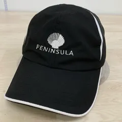 Imperial/インペリアル キャップ PENINSULA 刺繍ロゴ ブラック/ホワイト ポリエステル 11/08 帽子/野球帽[OP00197]のサムネイル