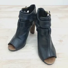 DIESEL/ディーゼル オープントゥショートブーツ 23cm(EUR36/US6) ブラック Y00537 PR013 T8013 レディース[OK04560]のサムネイル