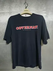 COVERNAT ロゴ 半袖 Tシャツ ネイビーのサムネイル