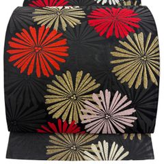 帯9409 ○高級 正絹 六通 袋帯 花文 華文 - メルカリ