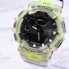 美品　稼働品　G-SHOCK　ジーショック　CASIO　カシオ　レディース　メンズ　腕時計　GBA-900SM　海外モデル　スケルトン　グリーン　ユニセックス　カジュアルダウンのサムネイル
