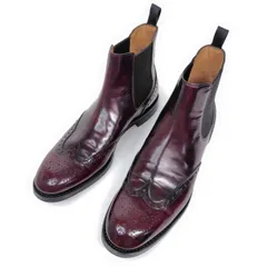 ★ほぼ未使用美品★Church's チャーチ サイドゴアブーツ KETSBY WG 39.5 ウィングチップ メダリオンのサムネイル