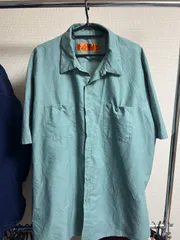 RED KAP レッドキャップ 半袖ワークシャツ XXL グレー 大きいサイズ 古着のサムネイル