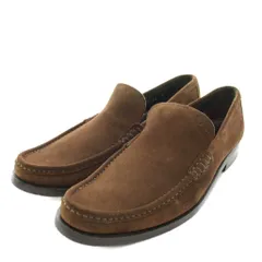 サルヴァトーレフェラガモ Salvatore Ferragamo ローファー スエード 8 茶 ブラウン 97569 /AN34のサムネイル