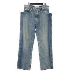 メゾンマルジェラ Maison Margiela 20SS アウトライン ワイドデニム パンツ 38 インディゴ S51LA0104のサムネイル