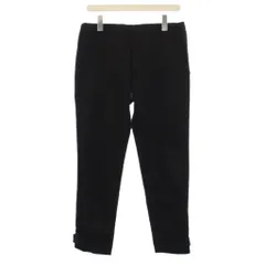 プラダ PRADA テーパードパンツ スラックス 46 黒 /KHのサムネイル