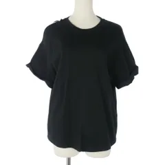 3.1 フィリップリム 3.1 phillip lim メタルパーツ付き Tシャツ カットソー 半袖 アシンメトリー コットン XS 黒 ブラックのサムネイル