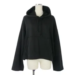 アクネ ストゥディオズ Acne Studios JOGHY EMBOSS エンボスロゴ クロップド パーカー XS 黒 ブラック AI0019のサムネイル