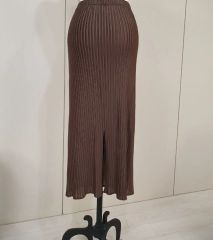 新品タグ付】Lois CRAYON ハイウエストロングスカート グレー M - メルカリ