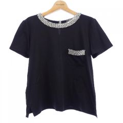 CHANEL ノースリーブ カットソー ビジュー装飾36 - メルカリ