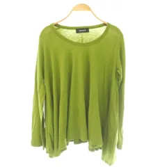 ズッカ zucca フレアクルーネックトップス カットソー M 緑 グリーン /SS ■OSのサムネイル