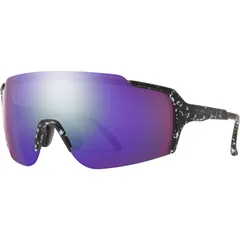 スミス レディース アクセサリー サングラス・アイウェア ヒール Smith Flywheel ChromaPop Sunglasses Matte Black MarbleChromaPop Vioのサムネイル