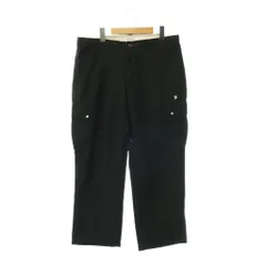 ドレステリア DRESSTERIOR リネン混 カーゴパンツ テーパード 82 黒 ブラック /CX ■OSのサムネイル