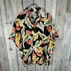 パイナップルジュース ヴィンテージ 80's〜90's アロハ XL 黒タグ