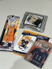 ハイキュー スクエア缶バッジ 月島 ジャンプ プライズ - メルカリ