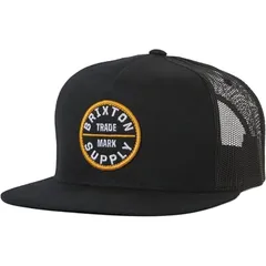 ブリクストン メンズ アクセサリー 帽子 Brixton Oath MP Trucker Hat BlackBlack ブラックのサムネイル