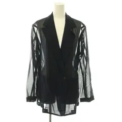ユナイテッドアローズ UNITED ARROWS シアーテーラードジャケット シングル 38 ネイビー /HK ■OSのサムネイル