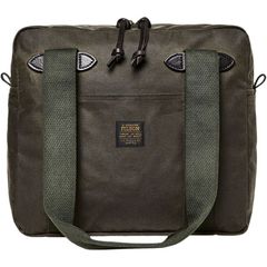 フィルソン レディース バッグ トートバッグ Filson Tin Cloth Tote Bag Zipper Otter Green グリーン