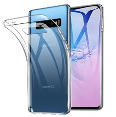 For Galaxy S10 SC-03L SCV41 / For ギャラクシーS10 用のケース クリア TPU ケース カバー スマホケース TPU 超薄型 ケース TPU ソフト For Galaxy S10 用のケース クリア 透明 シリコン クリアのサムネイル