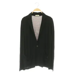 ポールスミス PAUL SMITH 裏地ボーダー ジャケット テーラードジャケット M ブラック /MY ■OSのサムネイル
