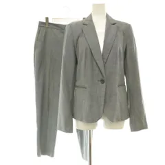 ザラ ベーシック ZARA BASIC COLLECTION スーツ セットアップ テーラードジャケット パンツ スラックス USA4 USA06 ネイビー /MY ■OSのサムネイル