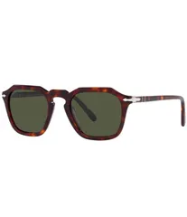 ペルソル レディース アクセサリー サングラス・アイウェア Persol Unisex PO3292S 50mm Havana Square Sunglasses Havanaのサムネイル