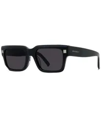 ジバンシー レディース アクセサリー サングラス・アイウェア Givenchy Womens GV Day 53mm Geometric Rectangle Sunglasses Black ブラックのサムネイル