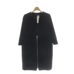 ドレスレイブ DRESSLAVE ウール ジップコート 38 黒 ブラックのサムネイル