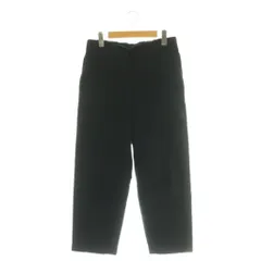 マーガレットハウエル MARGARET HOWELL BRUSHED COTTON TWILL TROUSERS パンツ ワイド イージー 0 ネイビー /CX ■OSのサムネイル