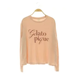 ジェラートピケ gelato pique 25SS レーヨンロゴロンT 長袖Tシャツ ルームウエア ONE ピンク /MY ■OSのサムネイル