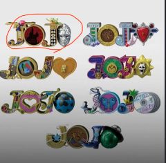ジョジョの奇妙な冒険 一番くじ H賞 ロゴ de コレクション 5種セット