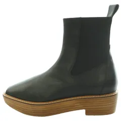 トゥデイフル TODAYFUL プラットフォーム レザー ブーツ Platform Leather Boots ショート 37 黒 ブラック /SS ■OSのサムネイル