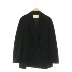 ボールジー BALLSEY トゥモローランド プレシャスモック ダブルブレストジャケット 背抜き 36 ネイビー /MY ■OSのサムネイル