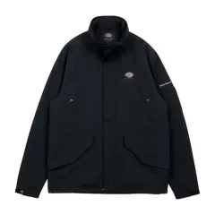 (100) ディッキーズ ナイロン オールドスクール ウィンドブレーカー ジャケット ブラックのサムネイル